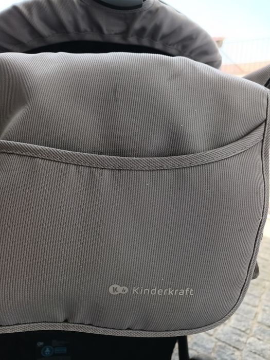 Carrinho Multifuncional 3 Em 1 Kinderkraft Esme Sand Cinza