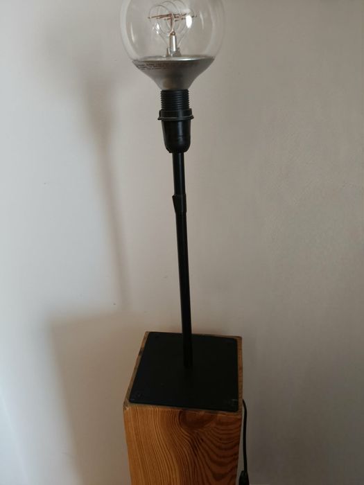 Lampa w stylu rustykalnym własnej produkcji