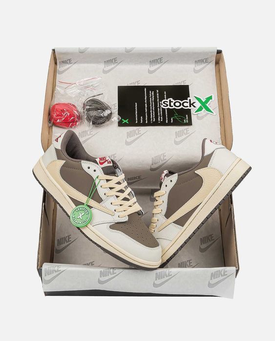 Кроссовки Nike Air Jordan 1 Low OG x Travis Scott “Reverse Mocha”