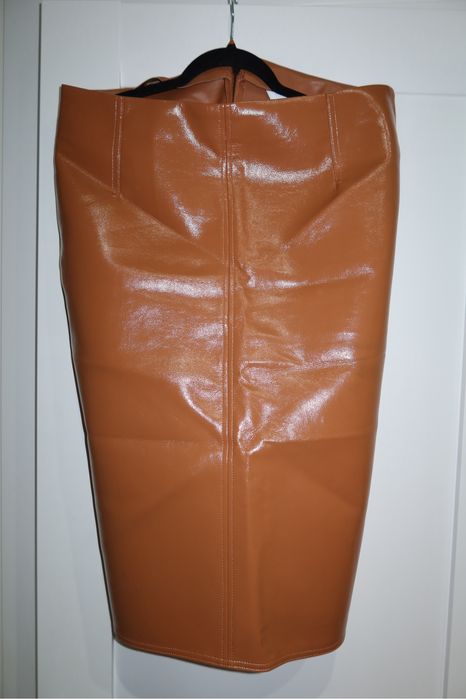 Коричнева спідниця-олівець H&M EDITION (S/S 2025)