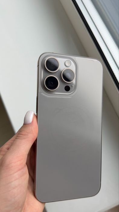IPhone 15 Pro Max 1 TB Natural Titanium состояние нового