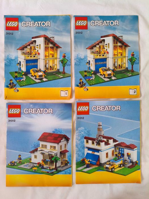 Lego Creator „Dom Rodzinny” 31012 - 100% KOMPLET