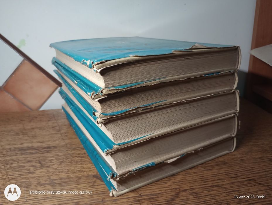 Geografia powszechna. 5 tomów. 1962rw.