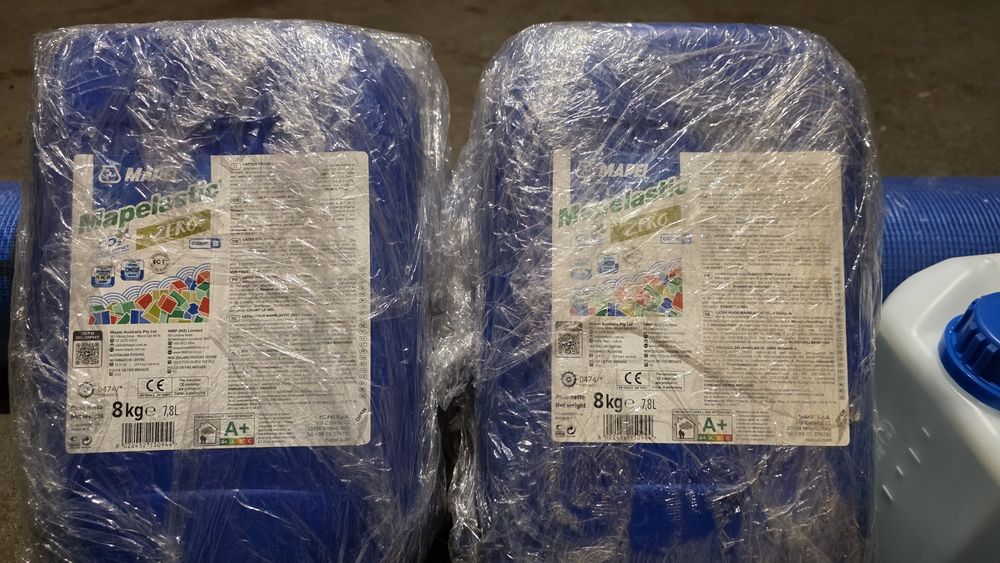 Hydroizolacja płynna MAPEI - kompletny zestaw