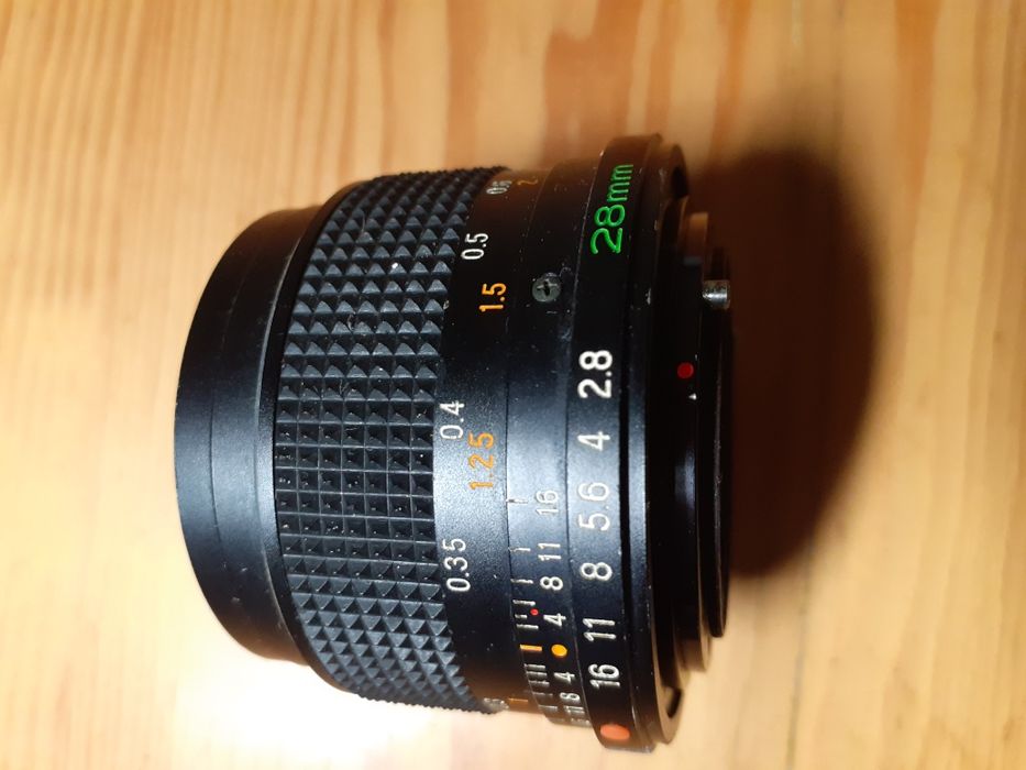 Lente Fotográfica Mamiya Sekor 28mm