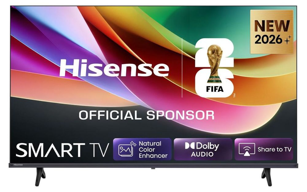 HIT QLED 40 Hisense Smart TV WiFi Netflix Disney Gwar. NOWY!