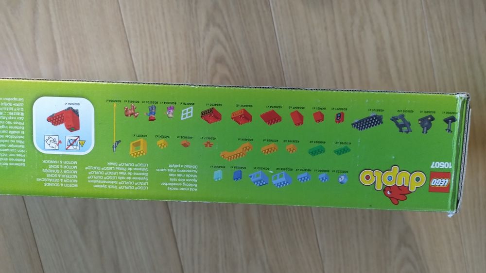10507 lego Duplo mój pierwszy pociąg