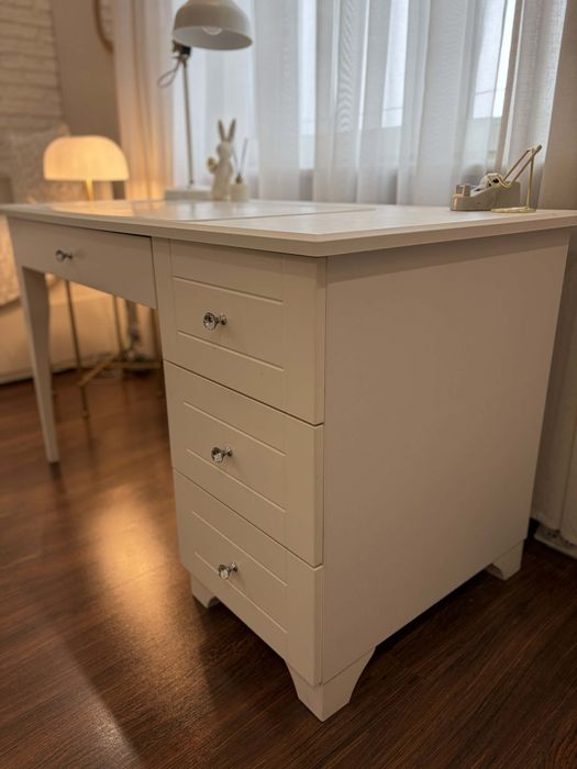 Biurko drewniane meblik boho