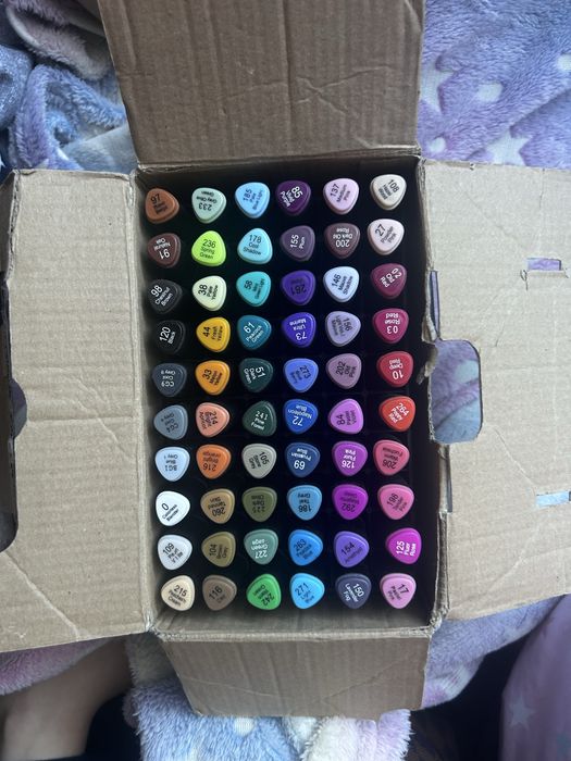 Markery alkoholowe action 60 szt