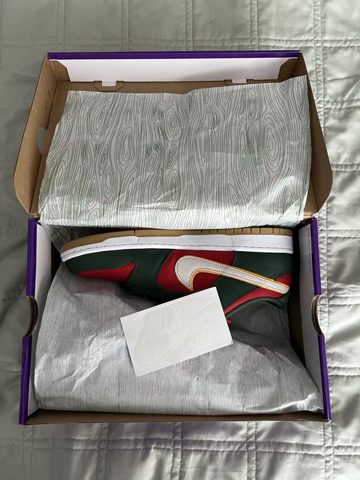 Оригінал Nike SB Dunk Low Pro PRM Seattle Supersonics FZ1287-300