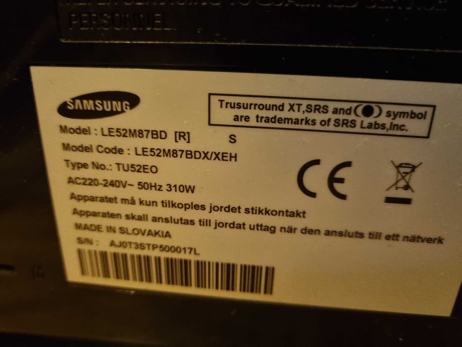 Telewizor Samsung LE52m87BD