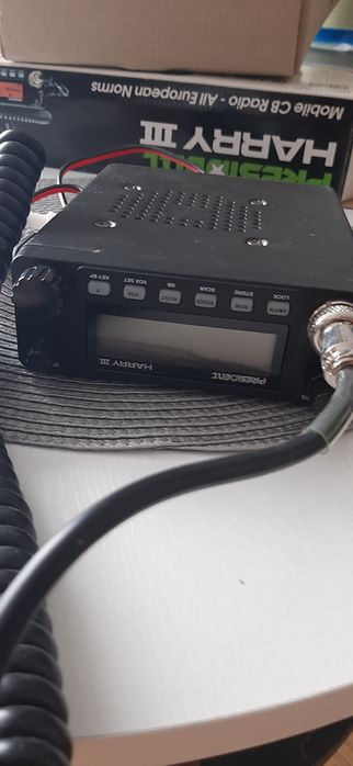 Zestaw CB Radio President Harry lll+Długa Antena Magnetyczne (150cm)