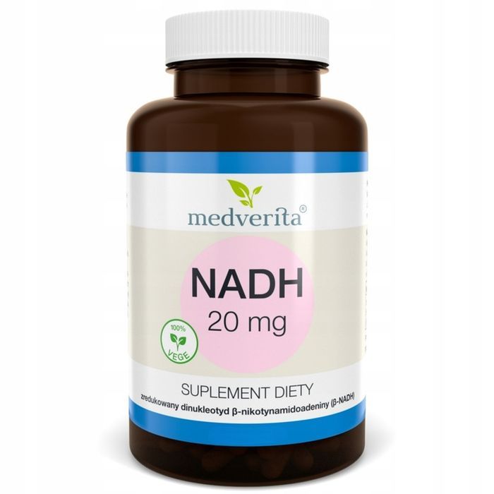 medverita - nadh 20 mg - 120 kapsułek