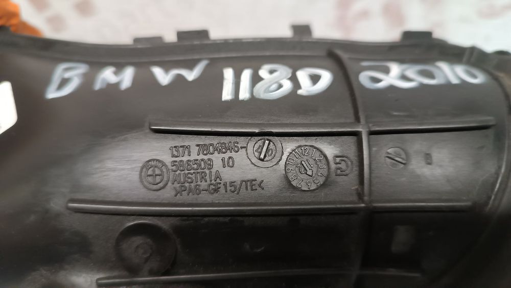 Tubo de Admissão BMW 1 118 d (100 kW / 136 cv) [03.2007 - 06.2011] N47 D20 C - 13717804846 118 d (100 kW / 136 cv) [03.2007 - 06.2011]