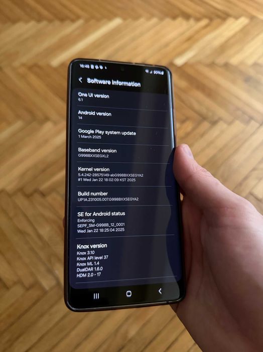 Смартфон Samsung Galaxy S21 Ultra 16/512GB Phantom Silver