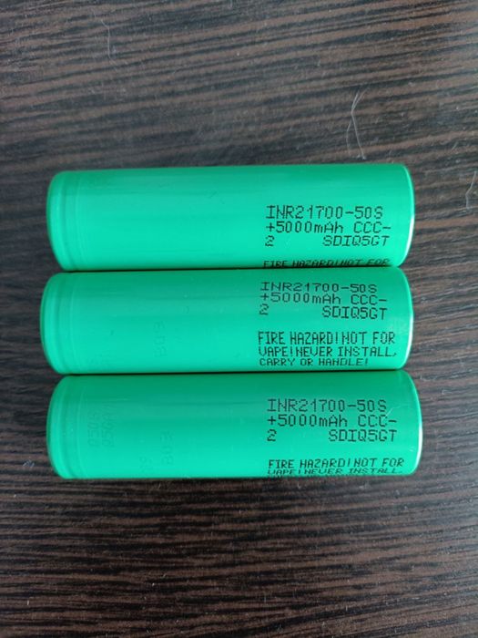 Акумулятори 21700 samsung 50s нові, топ якість!