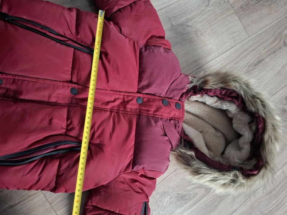 Płaszcz zimowy, kurtka pikowana Zara 116