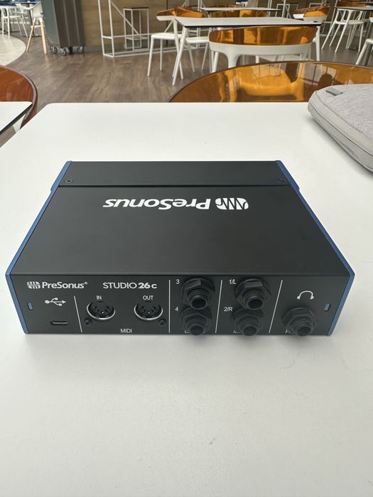 Звукова карта аудіоінтерфейс студійна PRESONUS Studio 26c