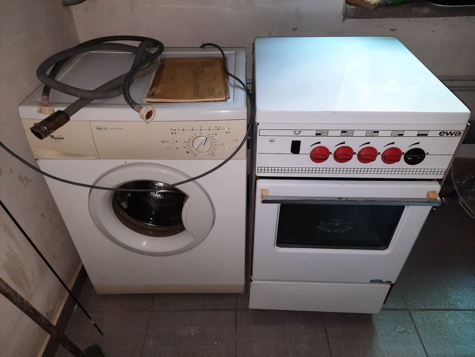 Pralka Whirlpool + piekarnik EWA