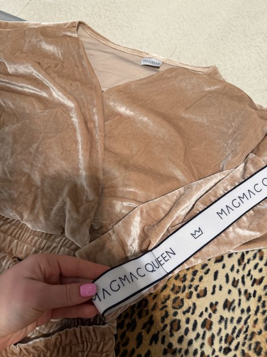 Dres welur komplet miekki Magmac McQueen rozowy lampas 38 M premium