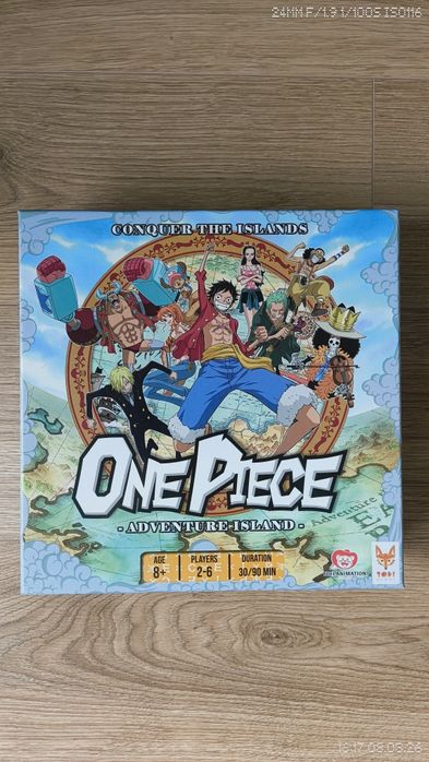Jogo de tabuleiro One Piece: Adventure Island NOVO