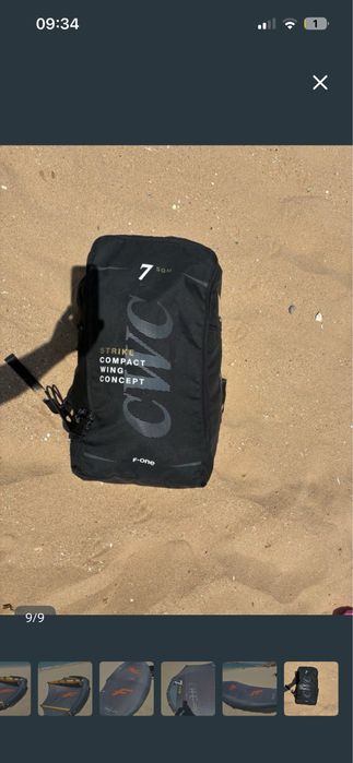 Asa F-one Strke CWC 7m V4 - otimo estado