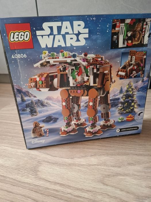 Ексклюзивний LEGO Star Wars Пряничный шагоход AT-AT (40806)