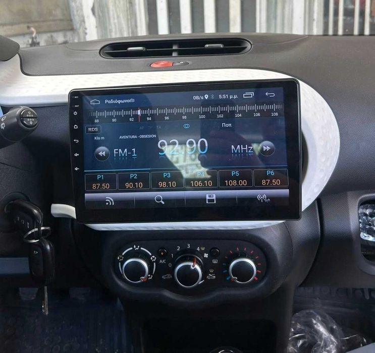 Rádio 2DIN • Renault Twingo 3 III • (2014 a 2024) • Android [4+64GB]