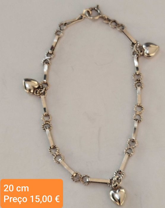 Pulseiras em Prata, devidamente contrastadas