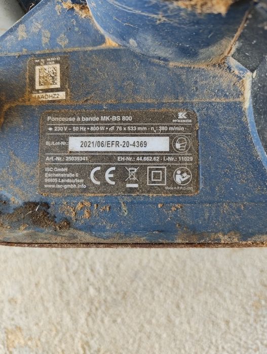 lixadora de cinta elétrica