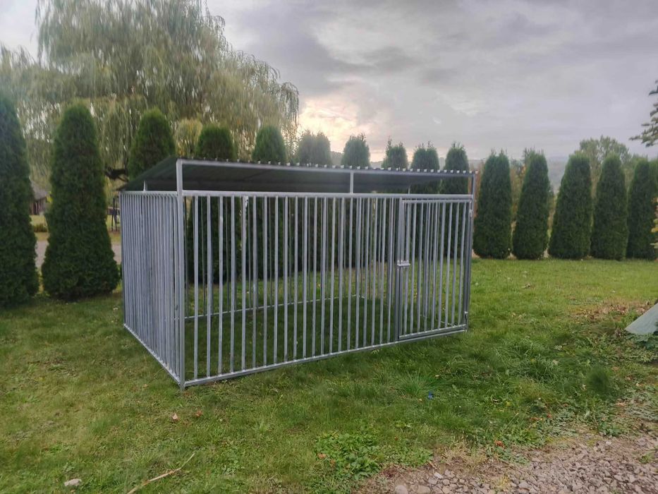 kojec dla psa, buda, box, klatka