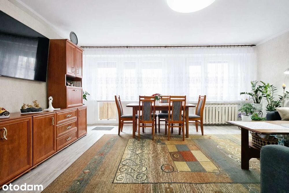 Dwustronne, ustawne 3 pokoje z balkonem, Rąbin!