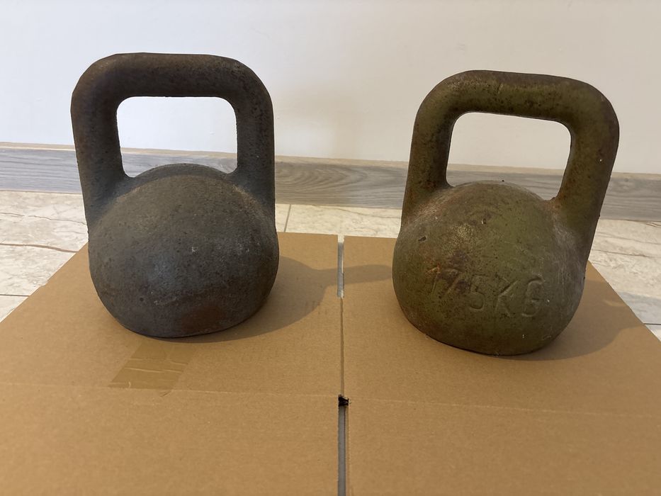 Kettlebell 17.5kg żeliwny x 2