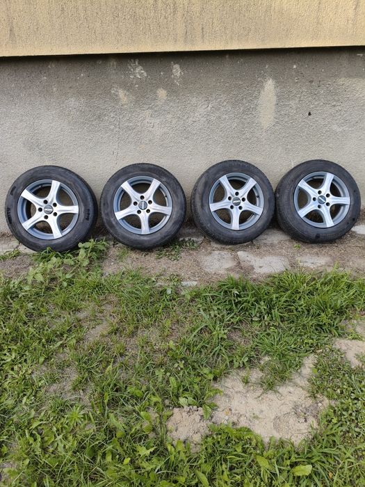 Koła aluminiowe 15" Ronal 5x110 Et38 65,1 Opel Vectra C opony 195/65