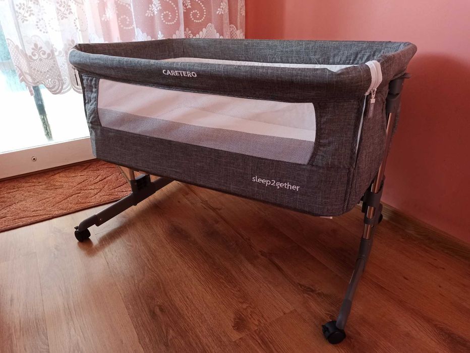 Łożeczko dostawka regulowane caretero sleep2gether