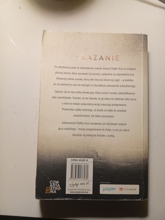 SKAZANIE Remigiusz Mróz Chyłka