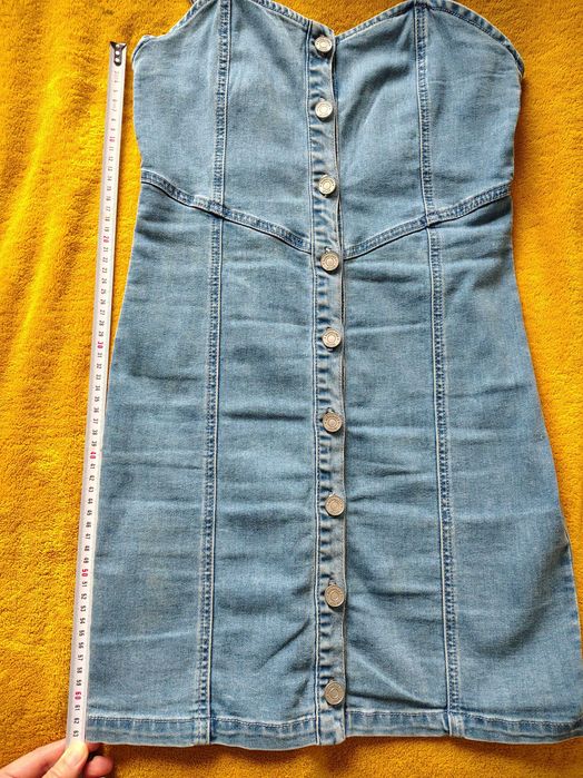 Sukienka jeansowa missguided r.36