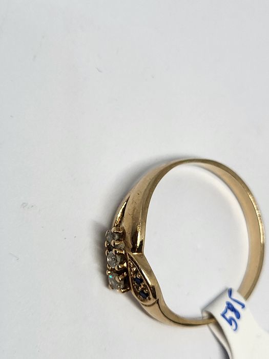 Pierścionek 14k 585 2,21g r20 Komis madej Gorlice