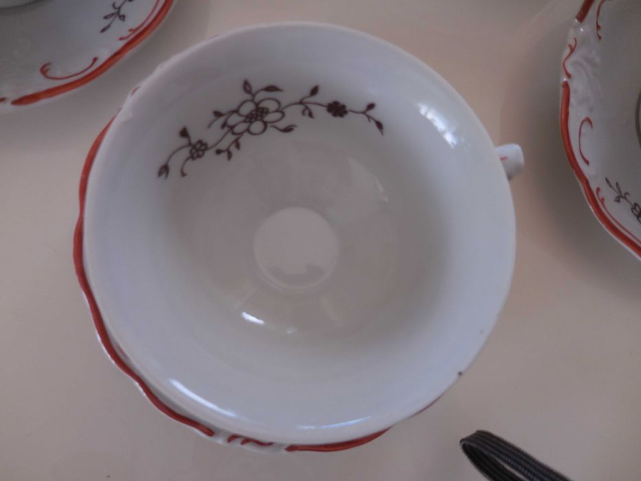 Stara Piekna Sygnowana Porcelana