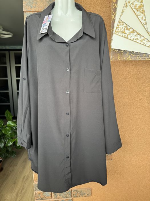 Блуза рубашка длинный рукав