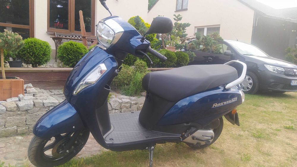 Suzuki Address 125 przebieg 250 km
