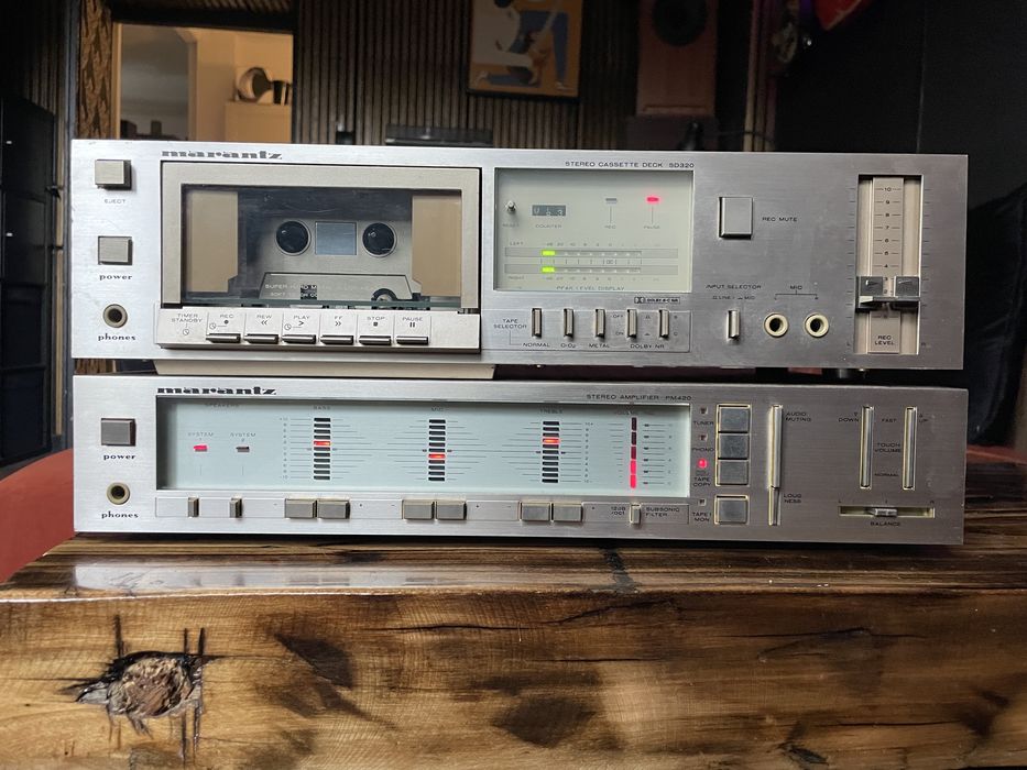 Marantz Pm 420 wzmacniacz Marantz Sd 320 deck