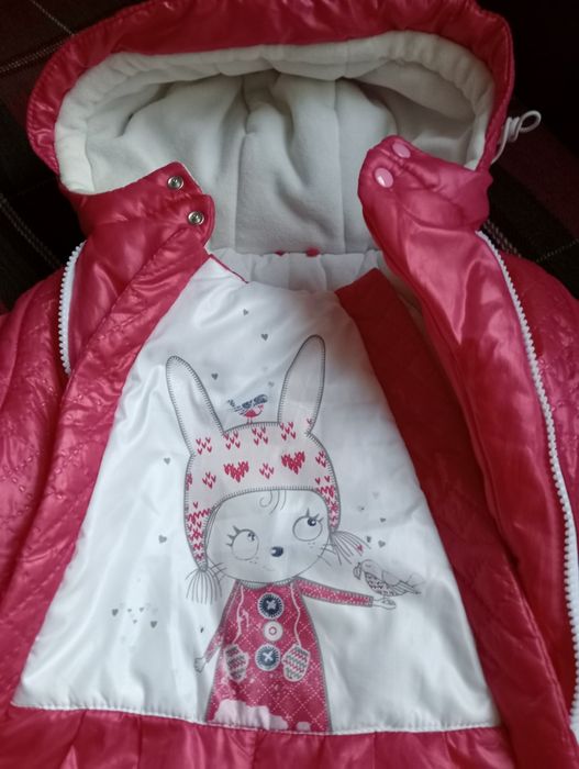 Комбінезон для дівчинки 1-2 роки,  зимовий
