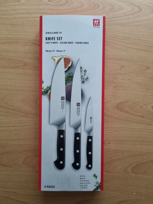 Komplet 3 noży kuchennych ZWILLING PRO
