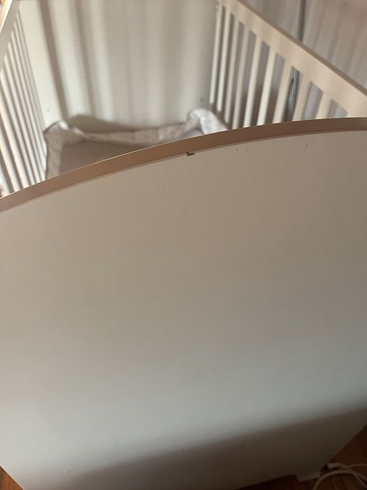 Berço IKEA com 3 gavetas + colchão e acessórios incluídos