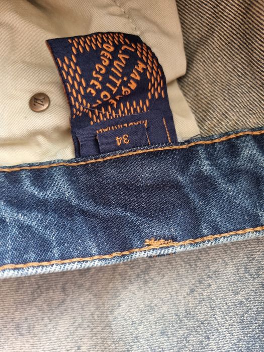 Louis vuitton джинси широкі 33 розмір