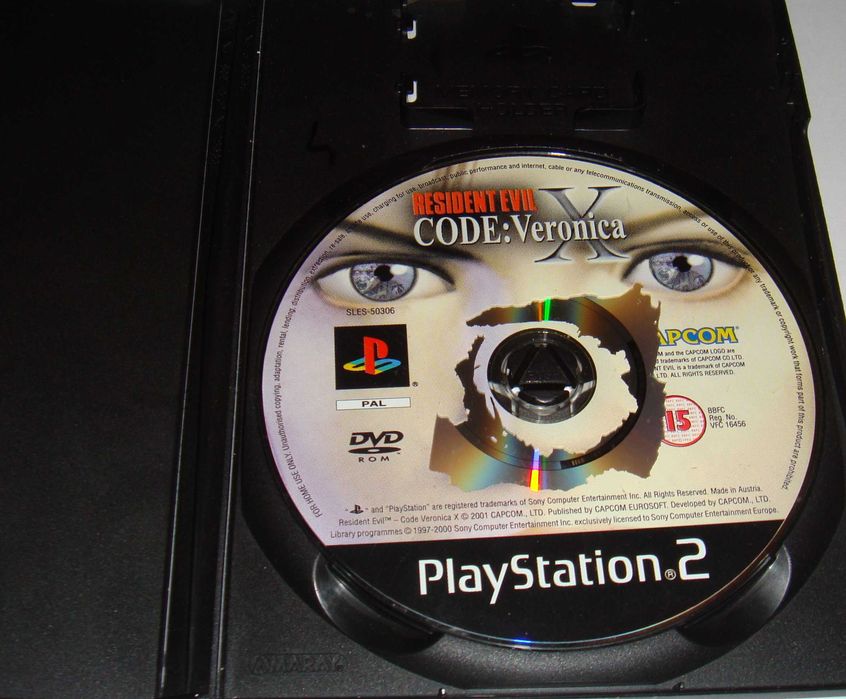 Resident Evil X Code Veronica (ps2)