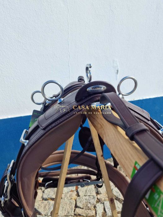 Arreios de Atrelagem Luxe IDEAL EQUESTRIAN - NOVOS