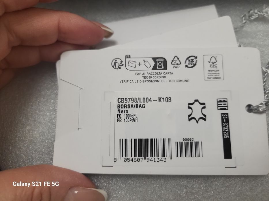 Torebka Patrizia pepe nowa.