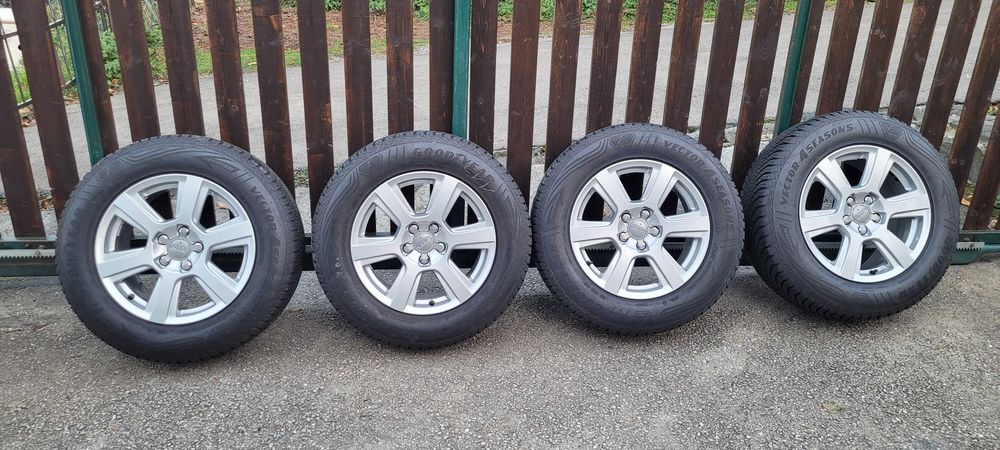 Jak nowe koła wielosezonowe Audi Mercedes VW GoodYear 235/65R17 5X112 ...